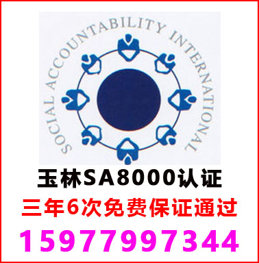 玉林(lín)SA8000社會(huì)責任管理(lǐ)認證
